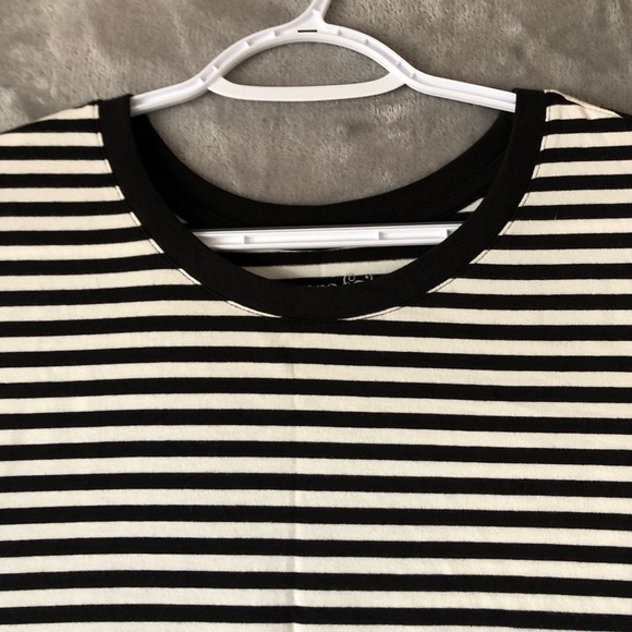 Terra Sky Set of 2 T-Shirts 3XL & 2XL Stripes Crewneck Short Sleeve Plus Size - Picture 11 of 14